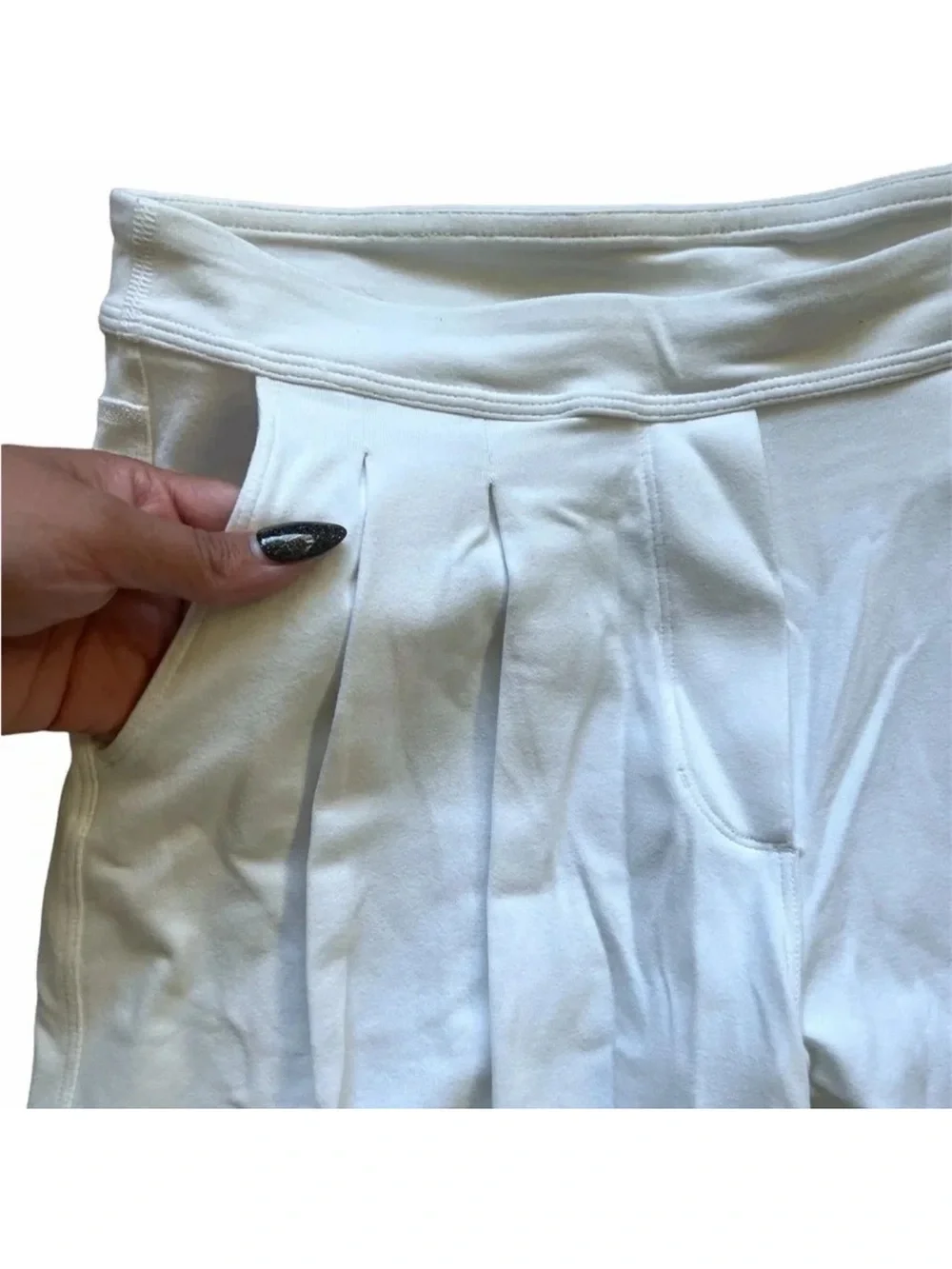 Lululemon High Rise Pleated Wide Leg Pants Size 4